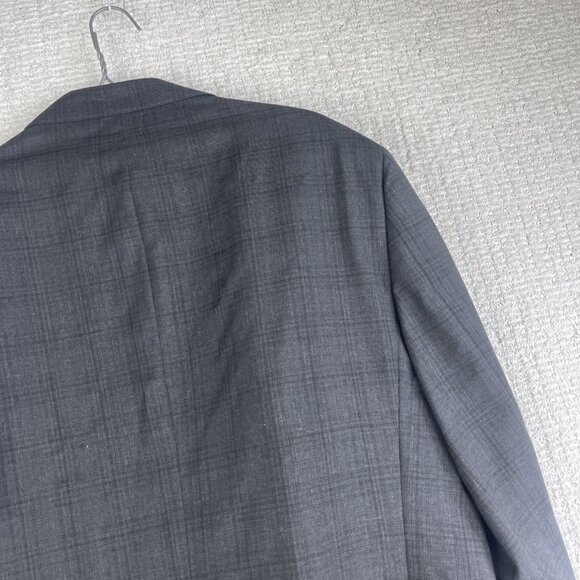 COPPLEY 1883 44W 38T Dark Grey Wool S-100 Sport Coat Blazer Canada Made - Picture 16 of 16